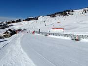 Piste d'entraînement à La Rosière