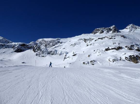 Piste de difficulté moyenne Grünseeabfahrt