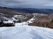 Piste Superstar avec vue sur le K-1 Lodge