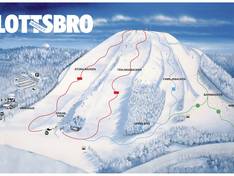 Plan des pistes Flottsbro Alpin