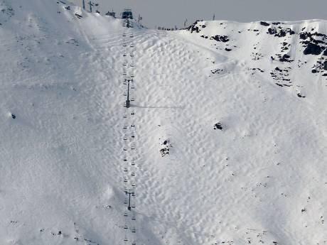 Domaines skiables pour skieurs confirmés et freeriders Préalpes de Savoie – Skieurs confirmés, freeriders Les Portes du Soleil – Morzine/Avoriaz/Les Gets/Châtel/Morgins/Champéry