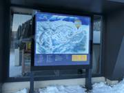 Panneau d'information au télésiège sixpack Mooslehen