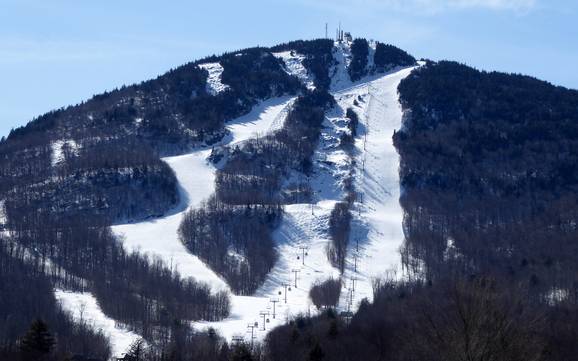 Le plus grand dénivelé en Estrie – domaine skiable Mont Orford