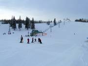 Vue sur les pistes au Wish Bone Quad
