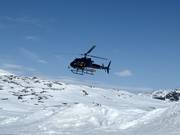 Point fort à Riksgränsen : héliski