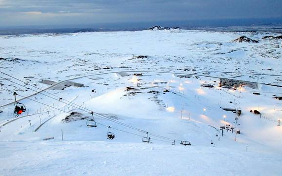 Région du Sud (Suðurland): Taille des domaines skiables – Taille Bláfjöll