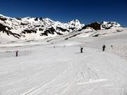 La piste très facile et longue Megaverda
