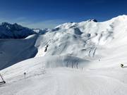 Pistes au télésiège du sommet