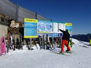 Panneau d'information au Brauneck