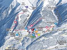 Plan des pistes Terento (Terenten)