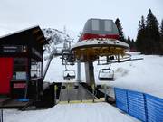 Hummelliften - 4 places | Télésiège à pinces fixes