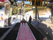 Le personnel est présent aux installations à Civetta.