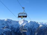Panoramabahn Sechszeiger - 6 places | Télésiège rapide (débrayable) avec capots de protection et sièges chauffants