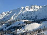 Télésiège Wiedhagbahn devant la montagne Kühgund