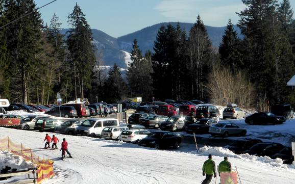 Belchen: Accès aux domaines skiables et parkings – Accès, parking Belchen