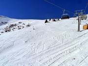 Pentes de poudreuse au Passo Feudo