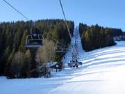Hnědý vrch - 4 places | Télésiège à pinces fixes
