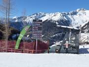Signalisation des pistes au Klausberg
