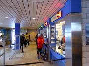 Zone de caisse soignée au téléphérique First