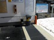 Il y a également de nombreuses poubelles au Hauser Kaibling.