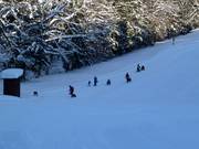 Zone d'entraînement à la station de vallée