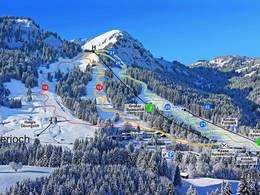 Domaine skiable Spieserlifte – Unterjoch