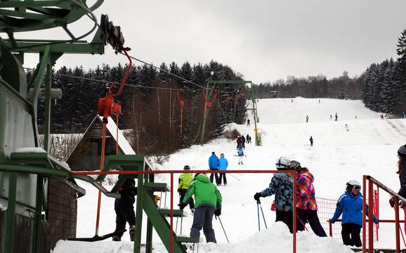 Siegerland-Wittgenstein: Taille des domaines skiables – Taille Burbach