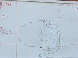 Plan des pistes Fågelhällan