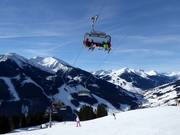 Panorama 6er Kohlmais - 6 places | Télésiège rapide (débrayable) avec capots de protection et sièges chauffants