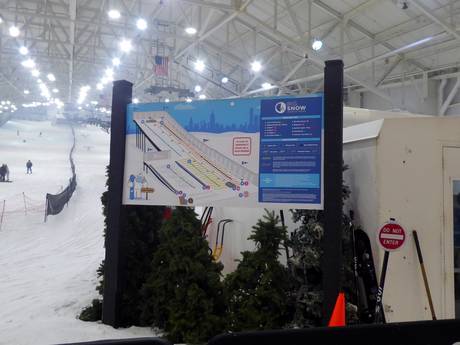 Mid-Atlantic States: indications de directions sur les domaines skiables – Indications de directions Big Snow American Dream