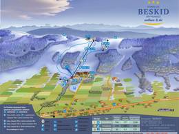 Plan des pistes Beskid – Spytkowice