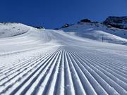 La préparation des pistes au Klausberg est optimale.