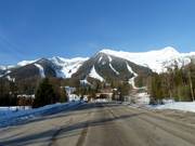 Route vers le Fernie Alpine Resort
