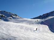 Très bonne préparation des pistes au Glungezer