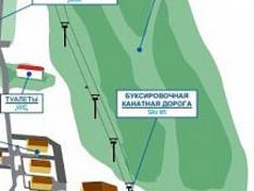 Plan des pistes Gora Dolgaya – Nijni Taguil