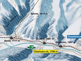 Domaine skiable Müsella – La Punt