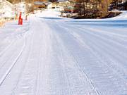 Piste bleue au téléski Chastillon