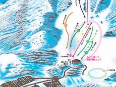 Plan des pistes Nagaoka Shiei