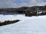 Très bonne préparation des pistes à Falls Creek