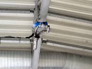 Canon à neige au plafond