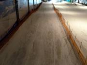 Piste d'entraînement sous le télésiège