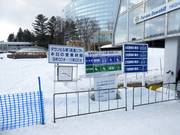 Informations à l’embarquement du télésiège quatre places