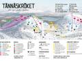 Plan des pistes Tännäskröket
