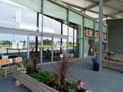 Entrée du hall de ski à Terneuzen