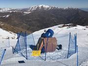 Canon à neige dans le domaine skiable El Colorado
