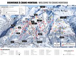 Plan des pistes Crans-Montana