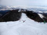 Piste à bosses Ladies Downhill