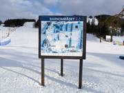 Plan des pistes dédié aux espaces enfants