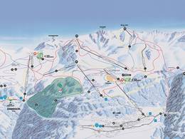 Plan des pistes Saint Luc/Chandolin (Anniviers)