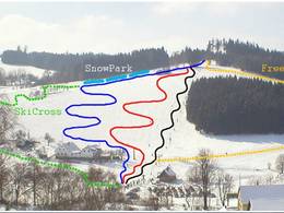 Plan des pistes Jimramov